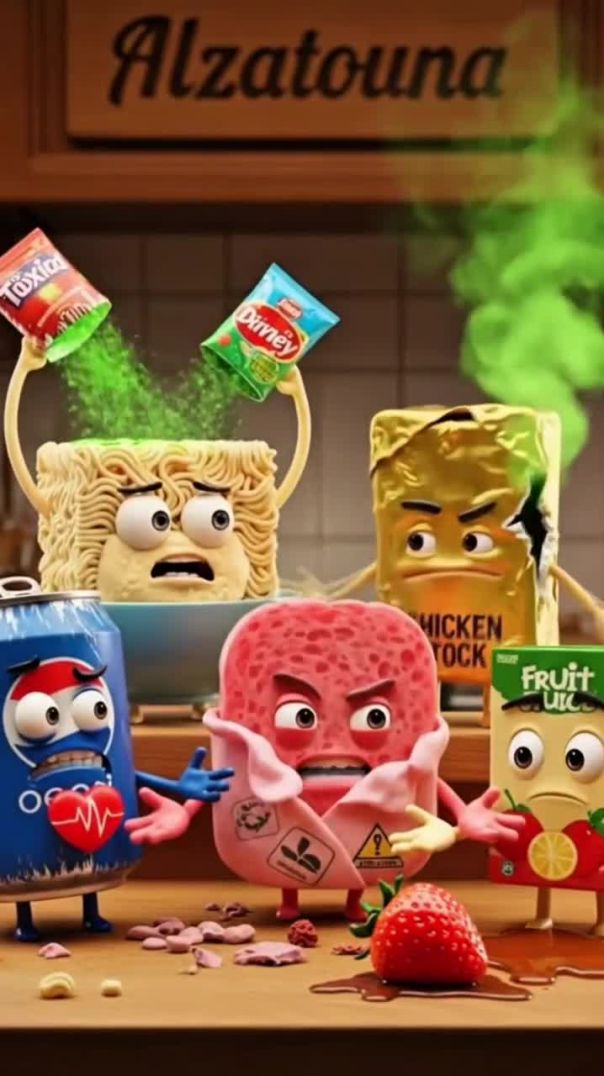 مجموعه اكلات ابتعد عنها لصحه افضل  😪🙄